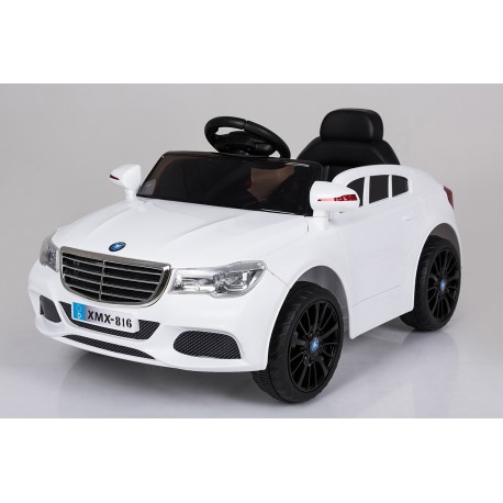 voiture électrique berline Style C Class 12 V blanche - voiture électrique pour enfant