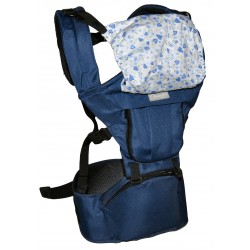 Porte bébé Wombat bleu navy
