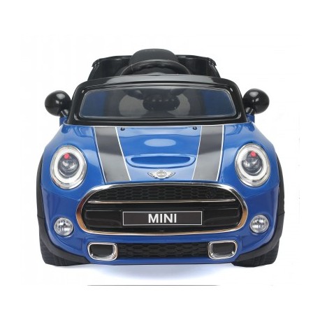 Voiture électrique pour enfant Mini Cooper S  12V bleu