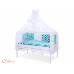 Parure de lit bébé complète Color mix Set 23