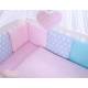Parure de lit bébé complète Color mix Set 40