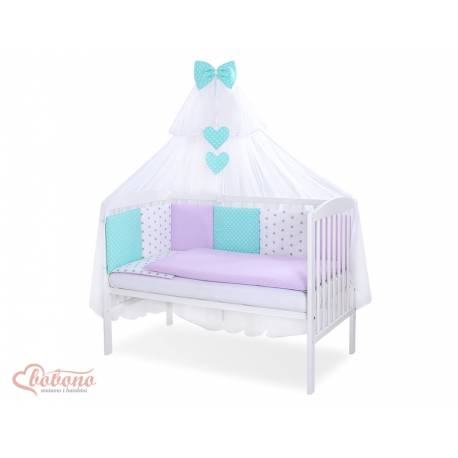 Parure de lit bébé complète Color mix Set 55