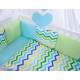Parure de lit bébé complète Color mix Set 60