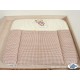 Parure de lit bébé bonne nuit beige marron