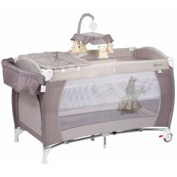 Lit parapluie sleeper deluxe marron