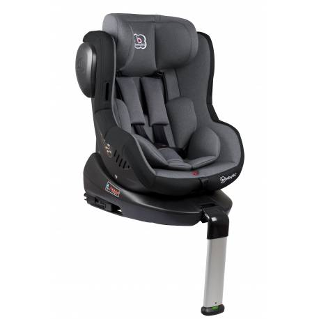 Siège auto Iso 360 isofix pivotant groupe 0+ -1  gris babygo
