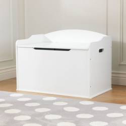 Coffre à jouets pour bébé Austin blanc - Chambre bébé