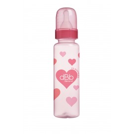 Biberons régul'air coeur en polypropylène dBb remond