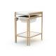 Table à langer en bois avec sa baignoire - 3 coloris