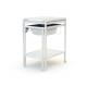Table à langer en bois avec sa baignoire - 3 coloris