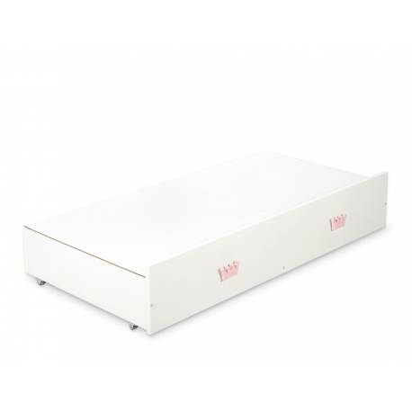Tiroir de lit pour lit bébé couronne  (prince princesse)