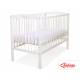 Lit bébé coeur brun + matelas