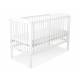 Lit bébé coeur blanc + matelas