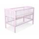 Lit bébé coeur rose + matelas