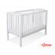 Lit bébé coeur gris + matelas