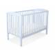 Lit bébé coeur bleu + matelas