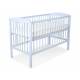 Lit bébé coeur bleu + matelas