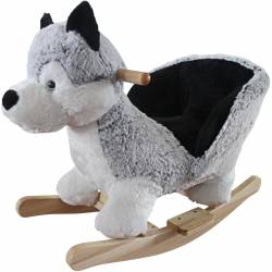 Bascule en bois Chien babygo