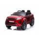 voiture électrique pour enfant Range Rover EVOQUE rouge métallisée