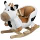 Bascule en bois Vache babygo