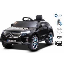 Voiture électrique pour enfant Mercedes EQC noire