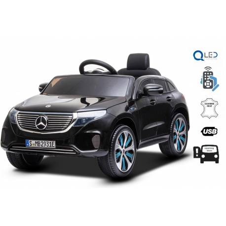Voiture électrique pour enfant Mercedes EQC noire