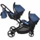 Poussette Twinner Babygo - Poussette Double Duo ou Trio