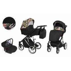 Poussette trio molto premium- 7 coloris