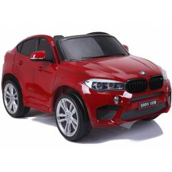 voiture électrique pour enfant BMW X6 M métallisée noire deux places