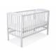 Lit bébé étoile gris + matelas