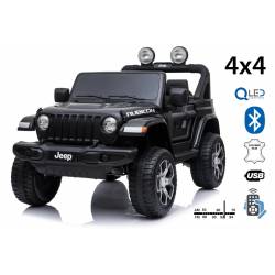4X4 jeep Wrangler 24 V électrique noire deux places