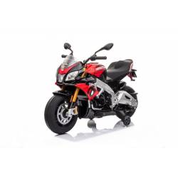 Moto électrique APRILIA Tuono V4 rouge - moto électrique pour enfant