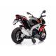 Moto électrique APRILIA Tuono V4 rouge - moto électrique pour enfant