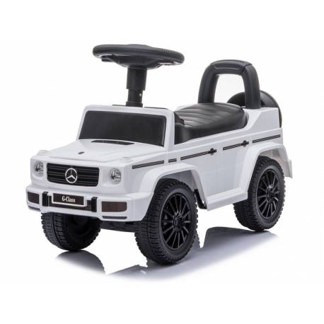 voiture porteur Mercedes 652 pour enfant blanche