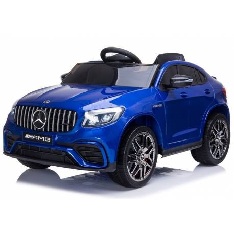 Voiture électrique pour enfant Mercedes QLS 5688 bleue