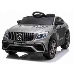 Voiture électrique pour enfant Mercedes QLS 5688 noire métallisée