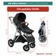 Poussette  trio Halime Air babygo - 3 coloris