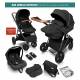 Poussette  trio Halime Air babygo - 3 coloris