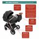 Poussette  trio Halime Air babygo - 3 coloris