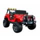 4X4 jeep WXE  électrique rouge deux places