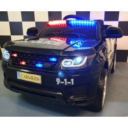 Voiture électrique pour enfant de police jeep