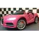 Voiture électrique Bugatti Chiron rose pour enfant