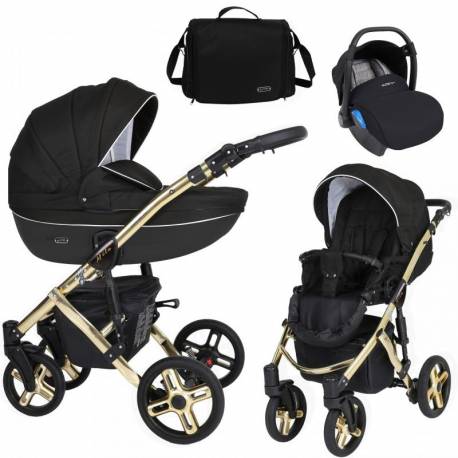 Poussette trio Mila premium - 10 coloris