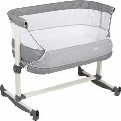 Lit bébé cododo gris Vivaldi