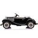 Voiture électrique pour enfant Mercedes Rétro 540 K noire