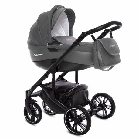 Poussette trio Giulia gris