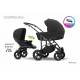 Poussette pour enfants d'âges rapprochés Multistroller gris foncé