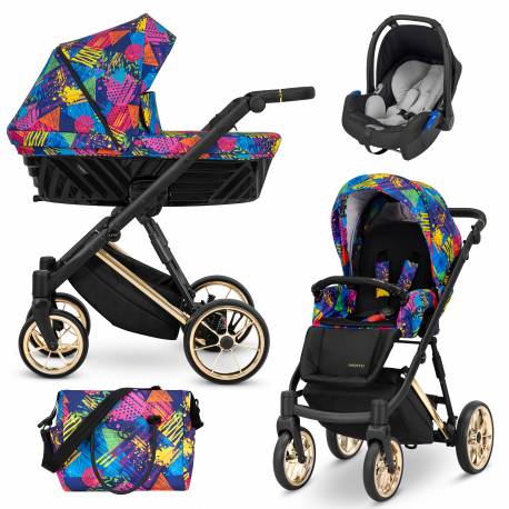 Poussette trio Ivento premium colors impression