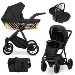Poussette trio Ivento glam white pearl