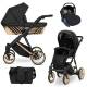Poussette 4 en 1 Ivento premium glam black pearl